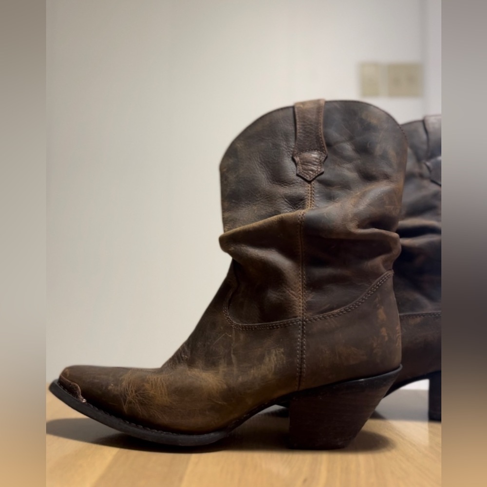 Durango Women's Distressed Slouch Cowgirl Boots